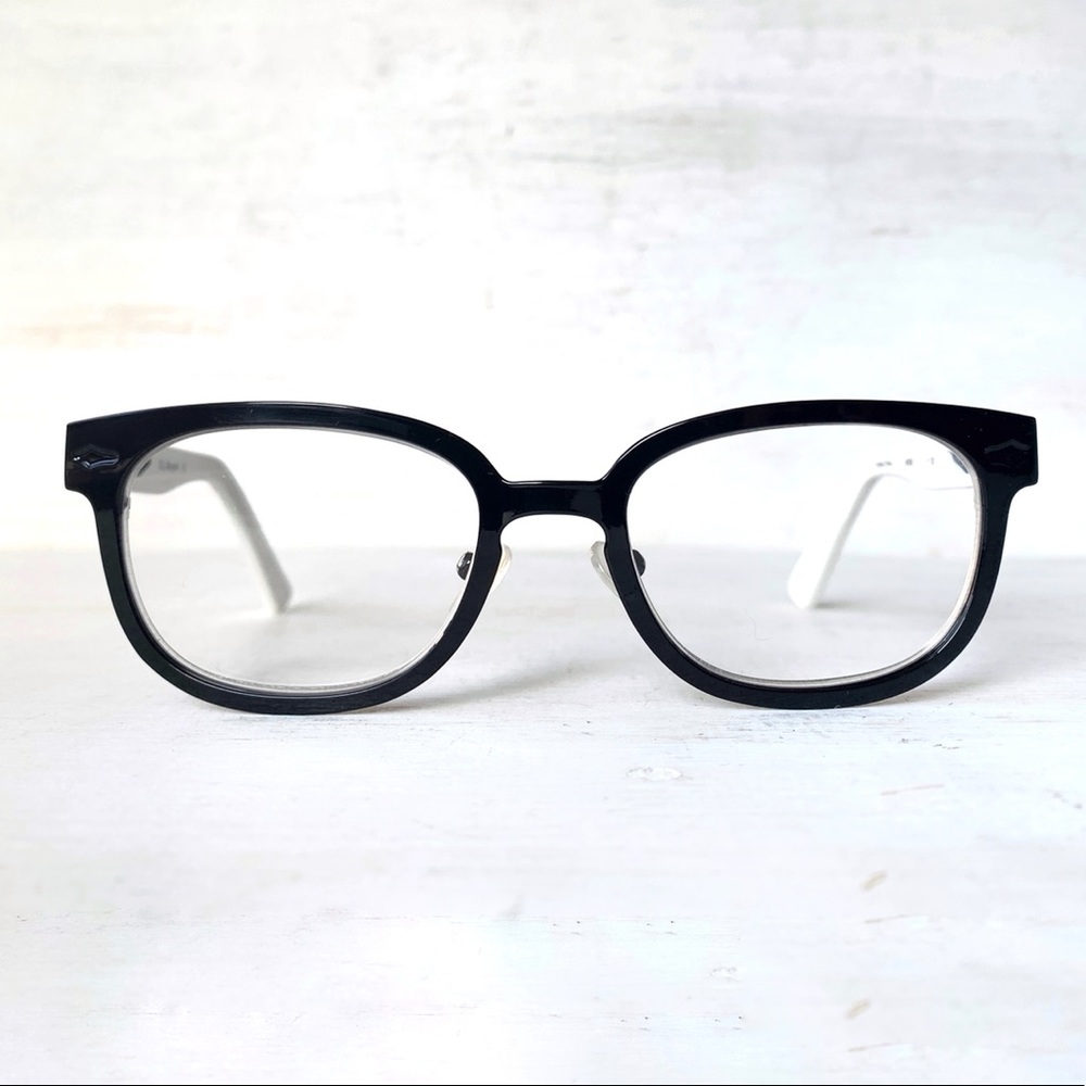 NEW +1.75 Horn Rimmed Reading Glasses Unisex Ladies Mens Metal Eyeglasses - Picture 4 of 13